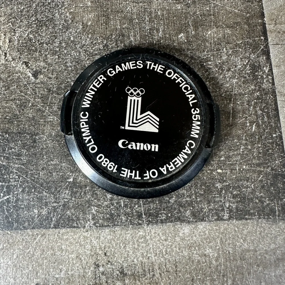 Canon FD 1980 Olympic Winter Games C 52mm Snap On Front Lens Cap